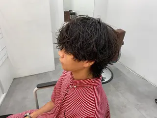 パーマ メンズ メンズパーマ外屋敷 航のヘアスタイル