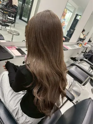 ロング カラー カラーモデル募集中 /新潟万代/かこ🩵のヘアスタイル