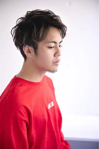 メンズ パルーザ代表👑 YUYAのヘアスタイル