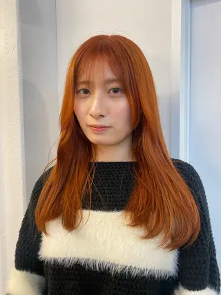ロング カラー ichika/福岡 /透明感カラー🤎のヘアスタイル