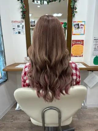 ロング 艶カラー🫧/シール エクステRYOKAのヘアスタイル