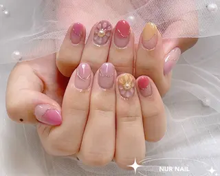 ネイル 🤎HARU 🧸のネイルデザイン