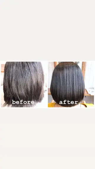ミディアム 中村 優志のヘアスタイル