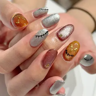 ネイル はあとねいる筑紫口店 Hitomiのネイルデザイン