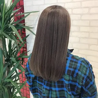 ロング カラー 中川 拓弥のヘアスタイル