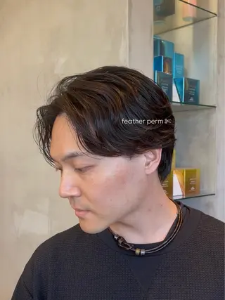 ショート パーマ しずく🤍🧸 / fifthパーマのヘアスタイル