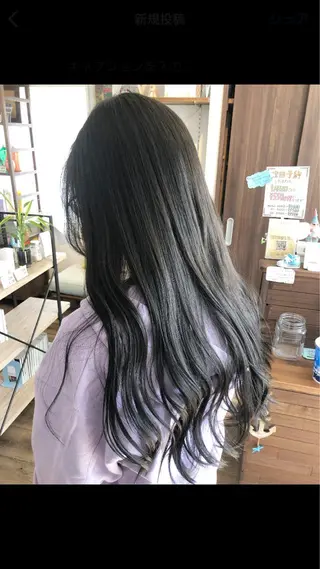 ロング つばた みゆ🦋のヘアスタイル