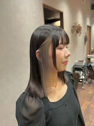 ミディアム reiju （ranka）のヘアスタイル