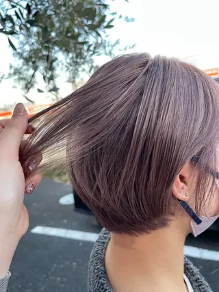 ショート 梶原 真帆のヘアスタイル