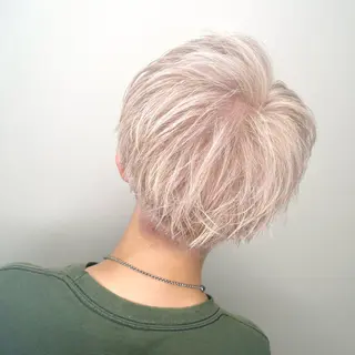 カラー メンズ 掛川 瑠唯のヘアスタイル