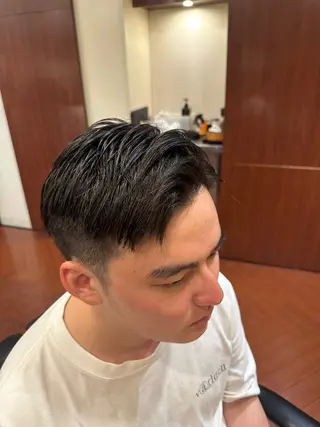 ショート SKY MASTER BARBER所属・木村 朝陽のヘアスタイル