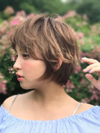 ショート カラー 髪質改善満足度NO1 山下のヘアスタイル
