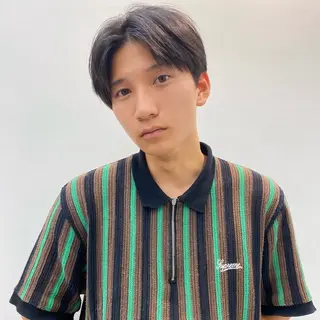 ショート メンズ ダウンパーマ 【sity.ザイク】のヘアスタイル