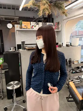ロング カラー LIV My(マイ) 髪質改善/箕面のヘアスタイル