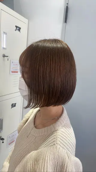 ショート カラー FERIAあべの店 瀧本岬のヘアスタイル