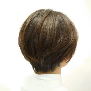 ショート くびれショート・ボブ カットorパーマ特化のヘアスタイル