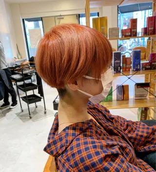 ショート カラー 森田 尚貴のヘアスタイル