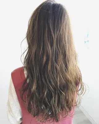 ロング カラー ヘアアレンジ 金子 富士のヘアスタイル