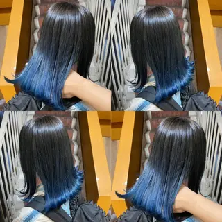 セミロング カラー ご予約 宜しくお願いします！のヘアスタイル