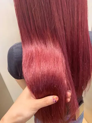 ロング カラー Maya川越/ エクステ/ハイトーンのヘアスタイル