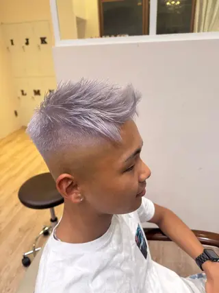 カラー 河添 麗菜のヘアスタイル