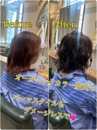 ショート laffin❁ななみ /パーマスタイルのヘアスタイル