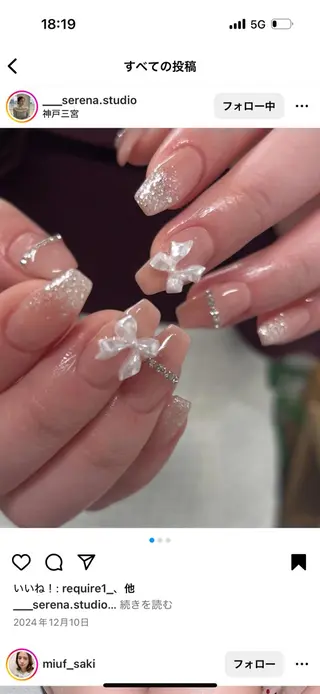 ネイル フィルイン専門店/ snazzyのネイルデザイン