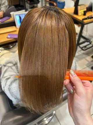 ミディアム ナチュラルカラー/ Ⓜ️めぐみのヘアスタイル