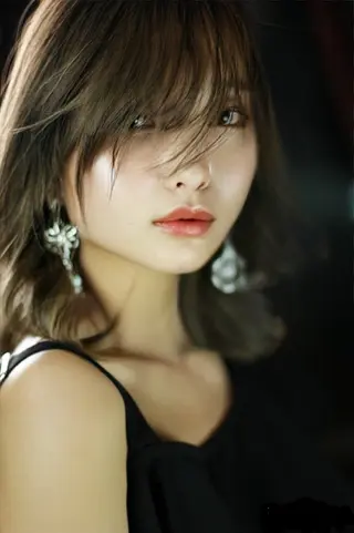 セミロング カラー パーマ 松尾 泰伸のヘアスタイル