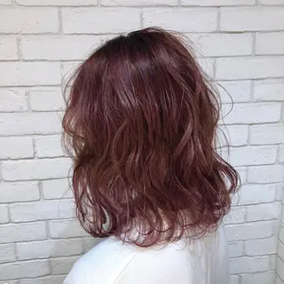 ミディアム カラーアンドケアリタ kitamuuuのヘアスタイル