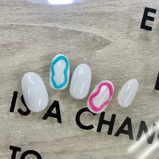 ネイル ⭐︎休業中の練習⭐︎ JNA認定講師髙橋のネイルデザイン