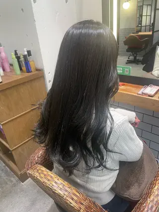 ロング カラー 暖色カラー🤎Red Neo meiのヘアスタイル