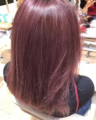 ミディアム カラー 【1日2名様限定】 AFLOAT白川雄副のヘアスタイル