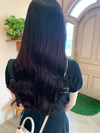 ロング カラー mayu .のヘアスタイル