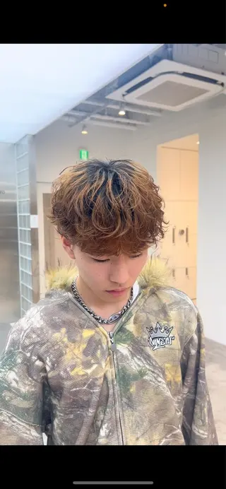 パーマ メンズ 川口 翔太郎（fifth）のヘアスタイル