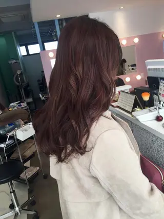セミロング 所渉/韓国レイヤー /ウルフカットのヘアスタイル