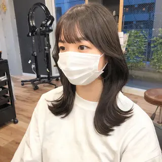 ミディアム トレンドヘア🌿 chinariのヘアスタイル