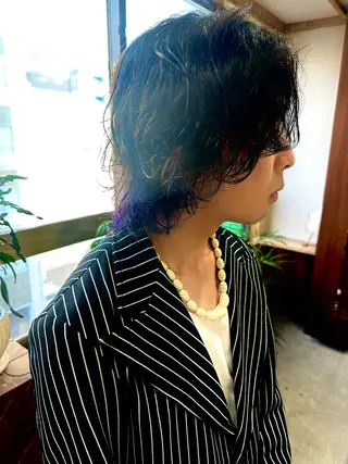 ミディアム Hiroki /walt名駅店のヘアスタイル