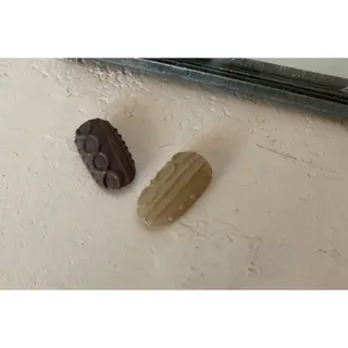 ネイル fig  tree 地爪育成モニターのネイルデザイン