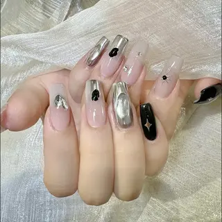 ネイル By moonネイル 🌷ワンホン/韓国風のネイルデザイン