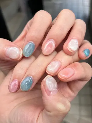 ネイル コトミ【メンズ】 【曲がる縮毛矯正】のヘアスタイル