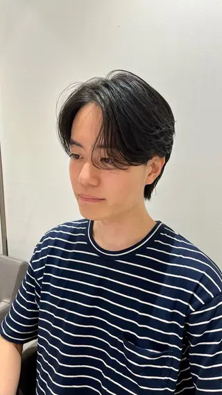 ミディアム パーマ メンズ 桜新町メンズ特化| ユウダイのヘアスタイル