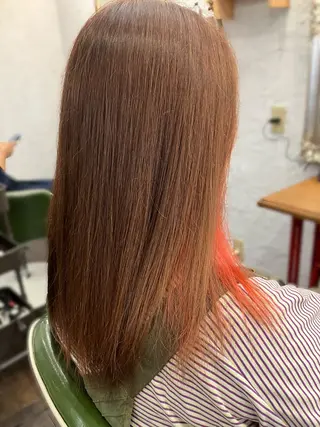 セミロング 末吉 慶多のヘアスタイル