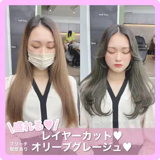 ロング カラー 推しヘア🎀 NATSUNEのヘアスタイル