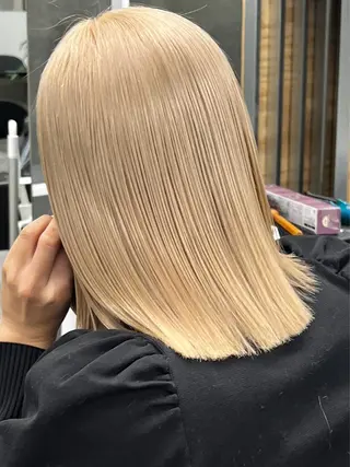ミディアム カラー welring hair salonのヘアスタイル