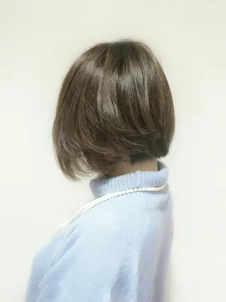 ミディアム カラー 辻 竜也　のヘアスタイル