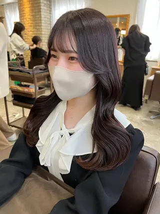 ロング カラー ヘアアレンジ 髪質改善支持率 No. 1✨mayuのヘアスタイル