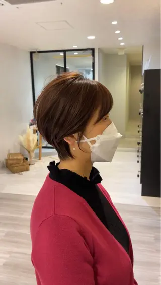 ショート 杉田 一浩のヘアスタイル