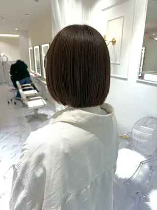 ミディアム カラー ParveMix🍀 藤原愛未のヘアスタイル