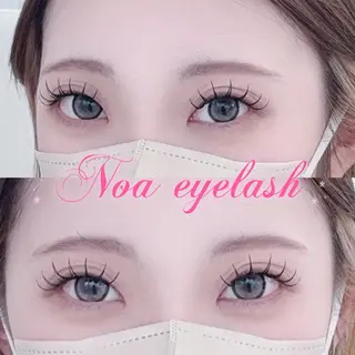 マツエク・マツパ Noa eyelashのマツエク・マツパデザイン